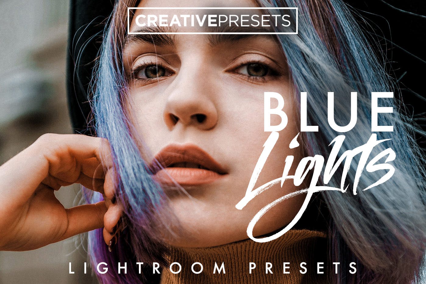 艺术电影效果风景预设cool blue lightroom