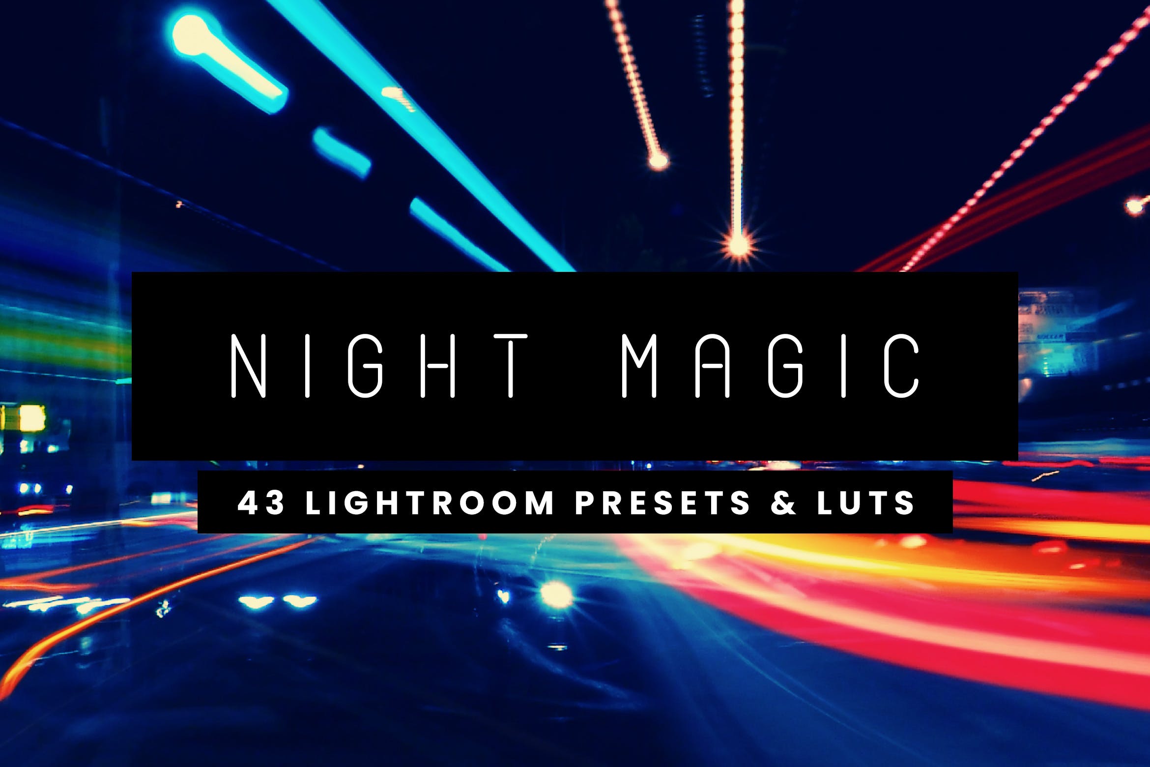 魔幻光效的lightroom预设night-magic #3