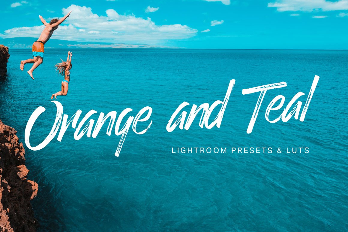 橙色和茶色调色滤镜 Lightroom 预设Presets