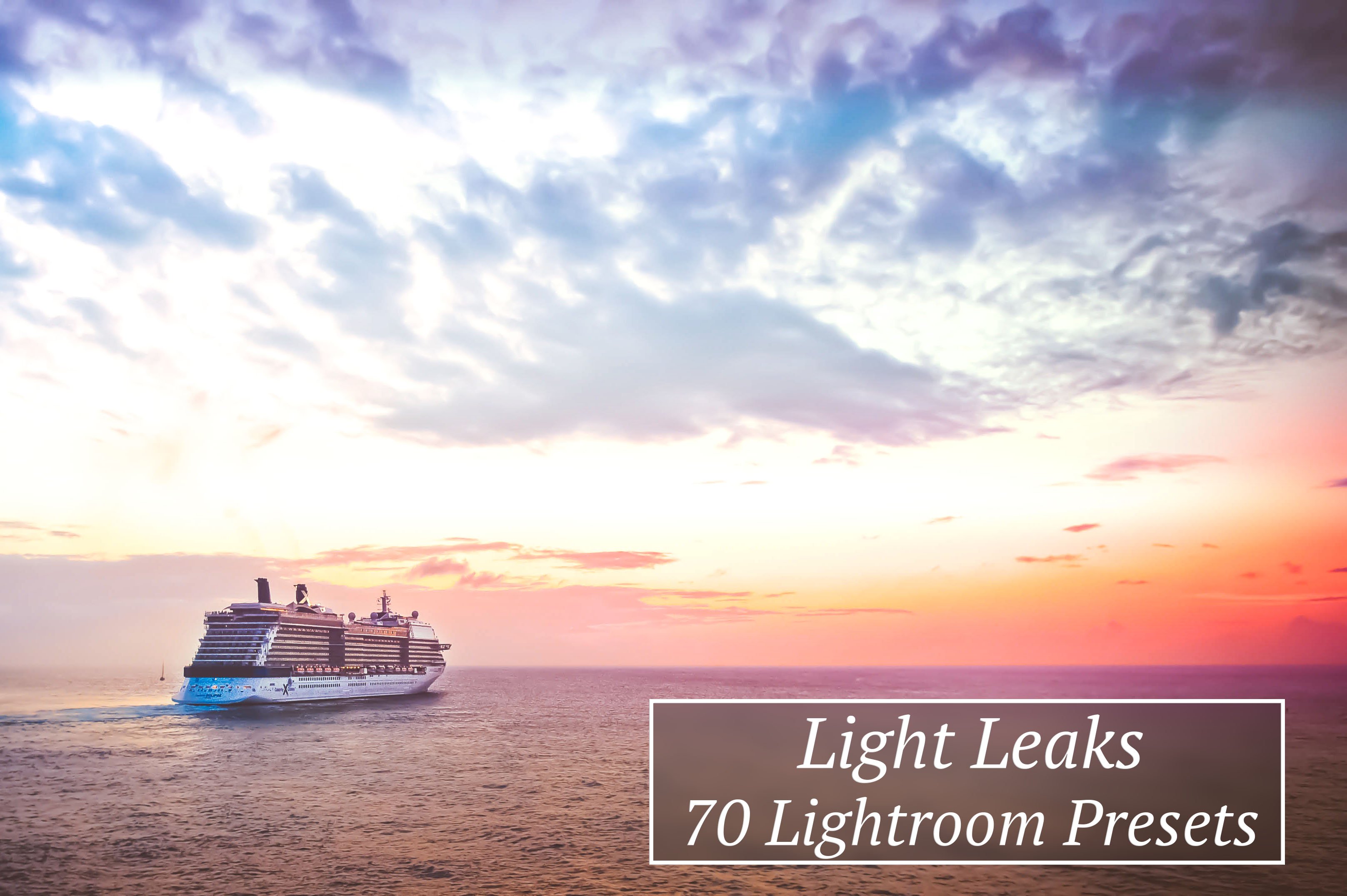 70个湖光色效果的LR预设 70 Light Leaks L