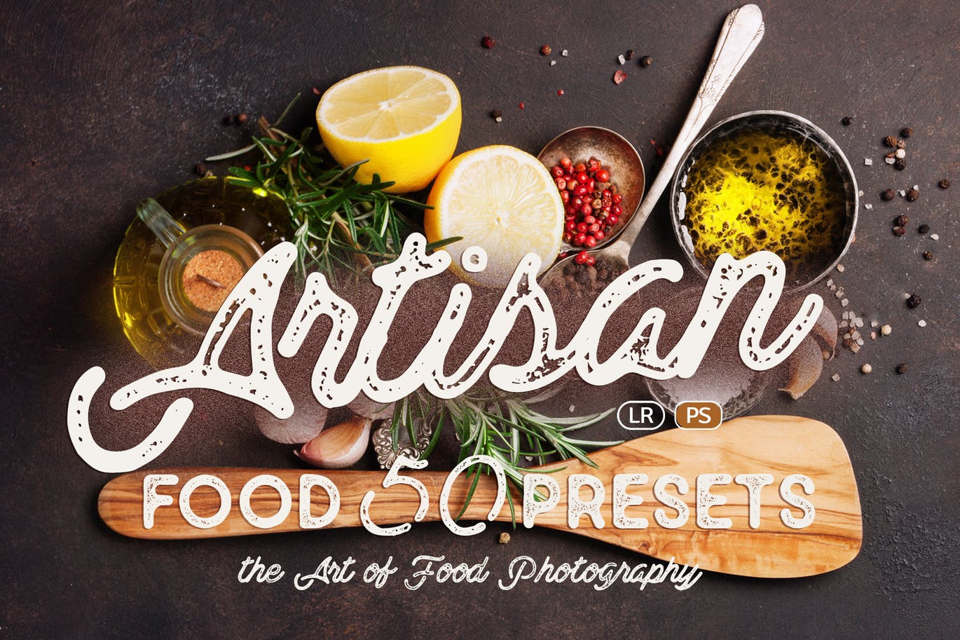 高品质的高端食物预设artisan-food-presets