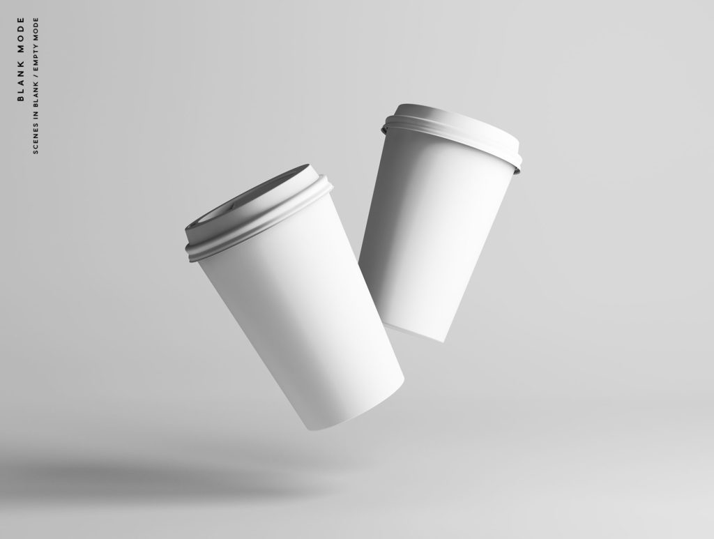 专业先进高级高品质品牌PSD咖啡杯样机Coffee Cup