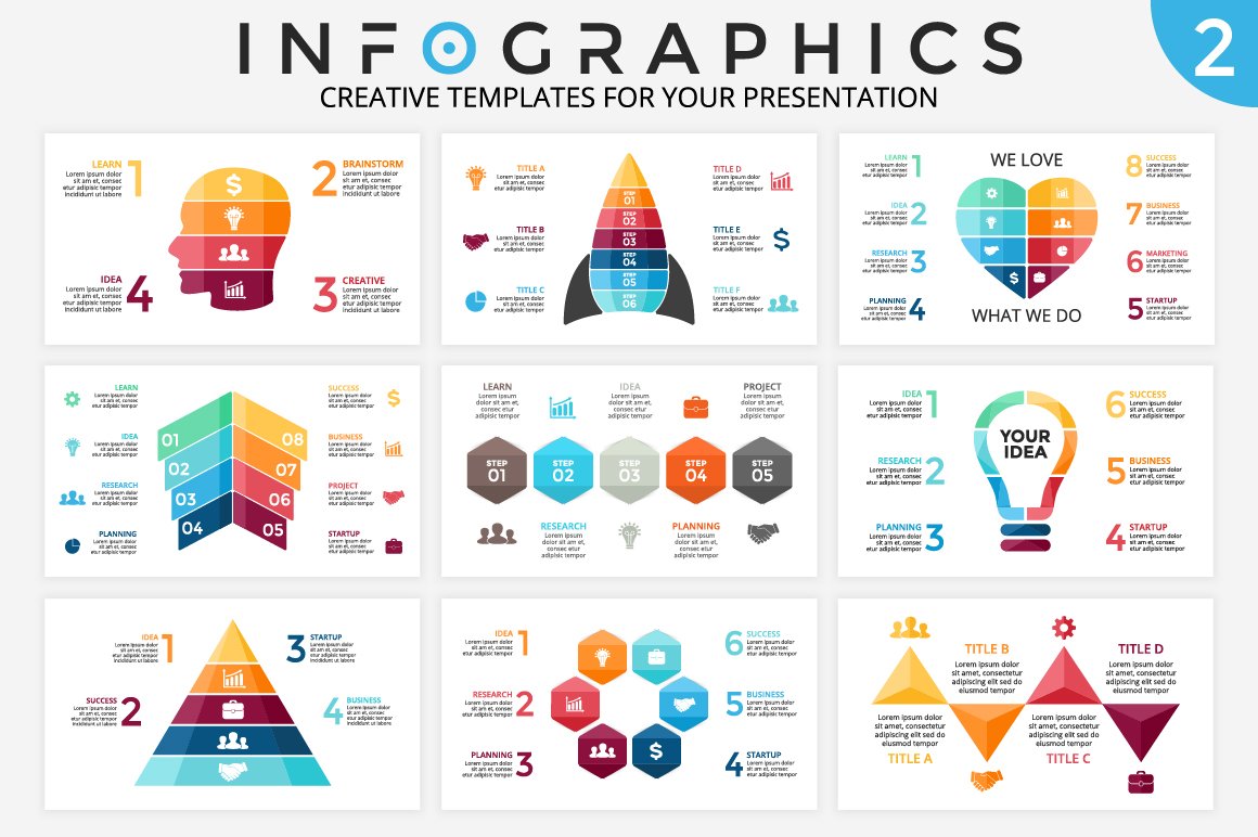 信息图表PPT模板 Infographic Slides #
