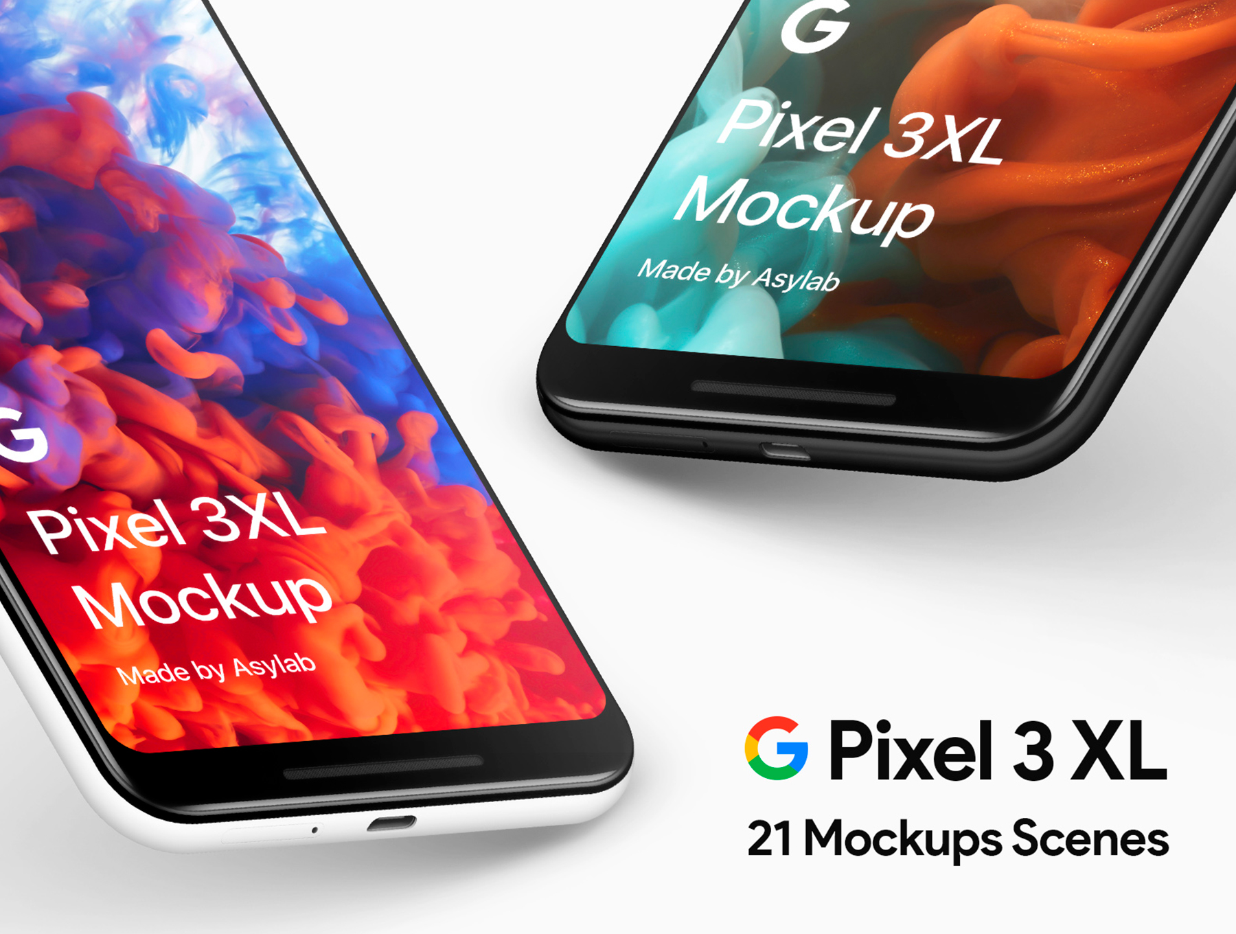 安卓Android手机样机Google Pixel 3 XL