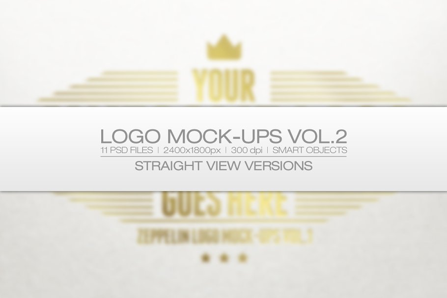 烫印LOGO样机模板 Logo Mock-ups  #141