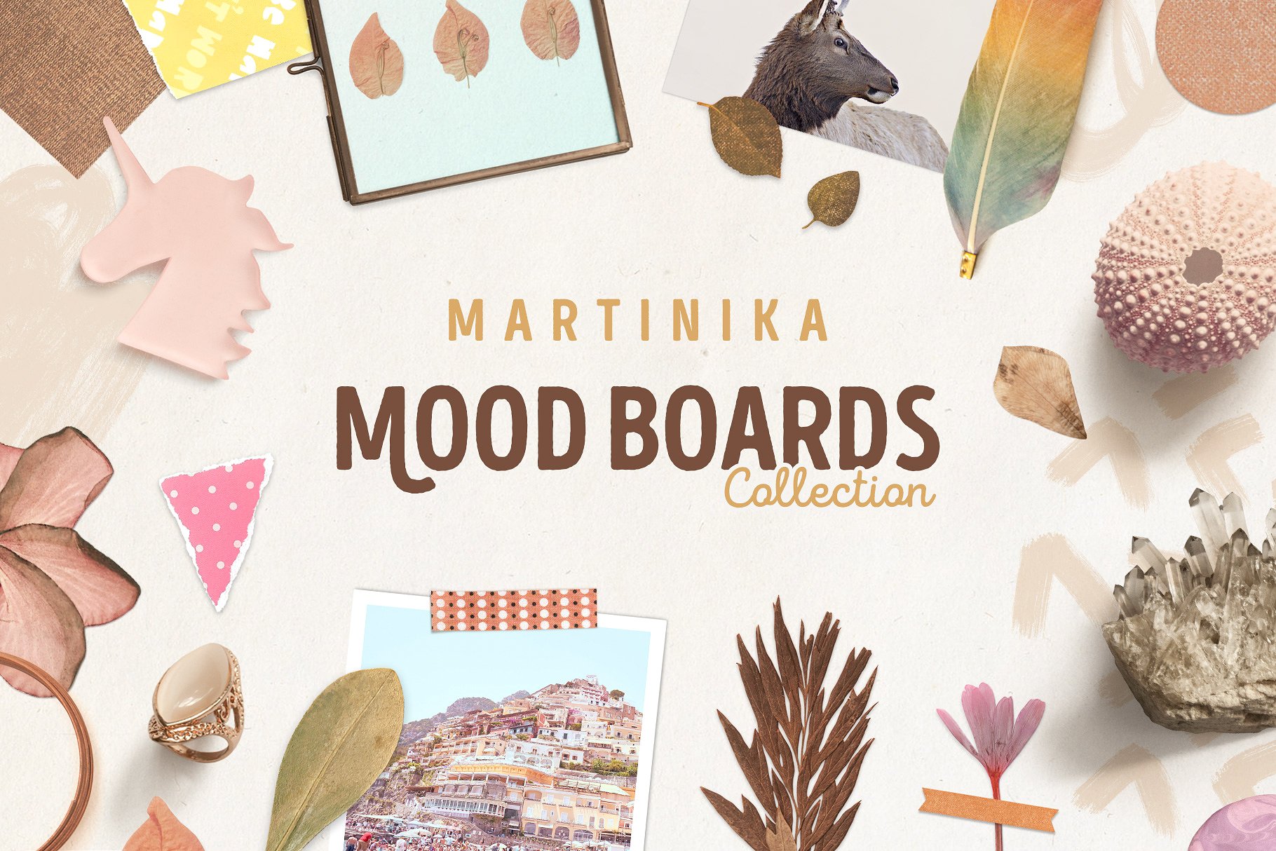 夏日狂欢魅力场景设计工具包 Martinika Mood B