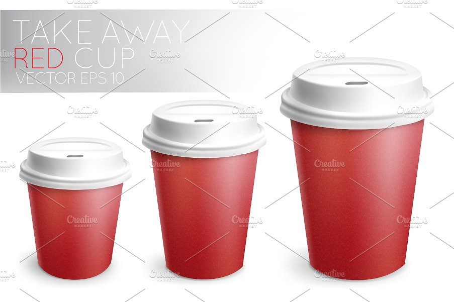 咖啡杯样机模型 Takeaway cup #140262