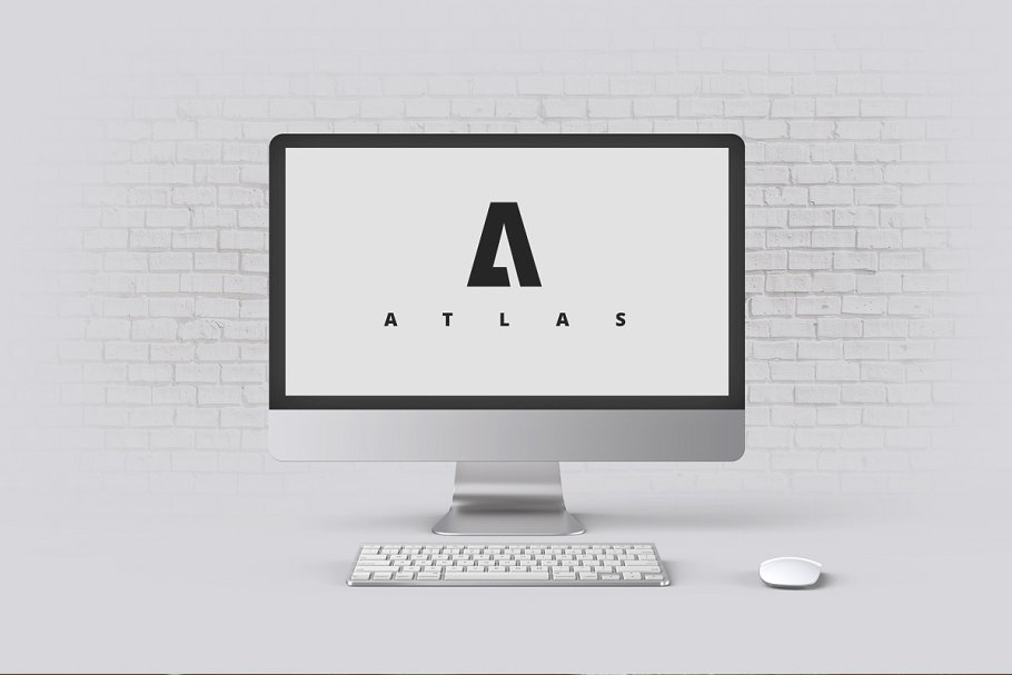 极简主义现代PPT模板 Atlas – Bold Prese