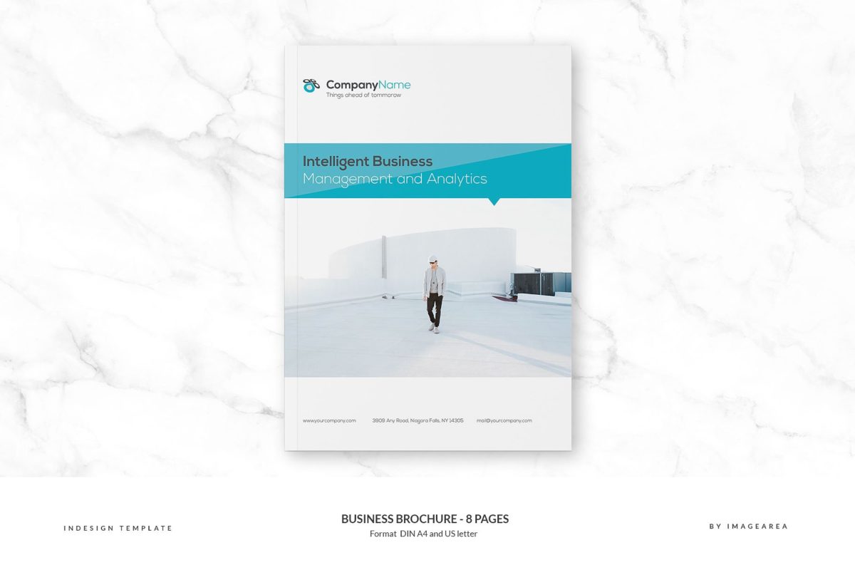 商业画册模板 Business Brochure