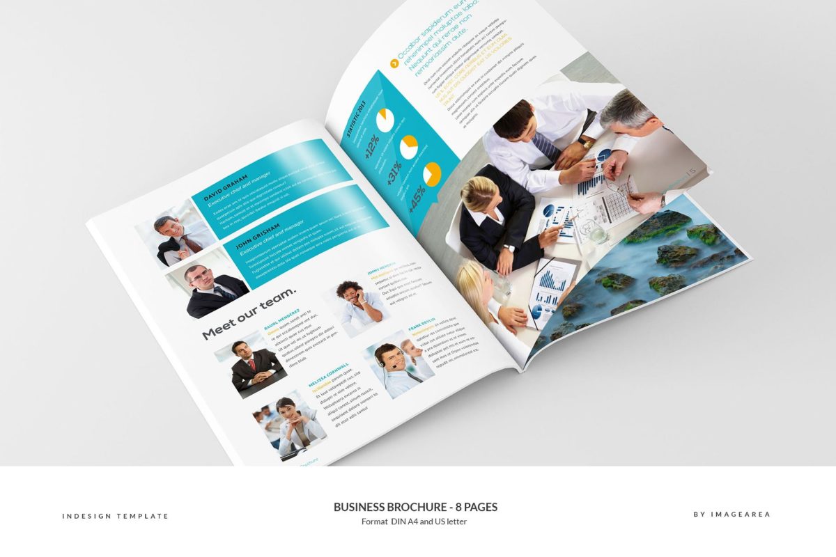 商业画册模板 Business Brochure