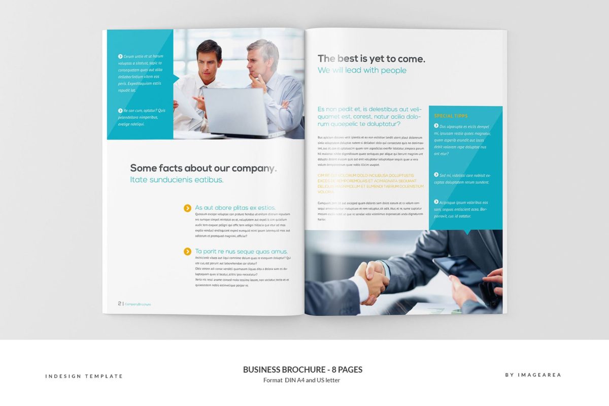 商业画册模板 Business Brochure