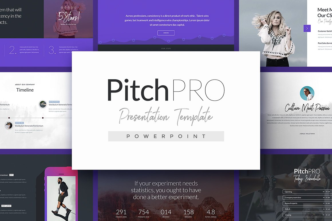 高端提案提报展示幻灯片PitchPRO - Powerpoi