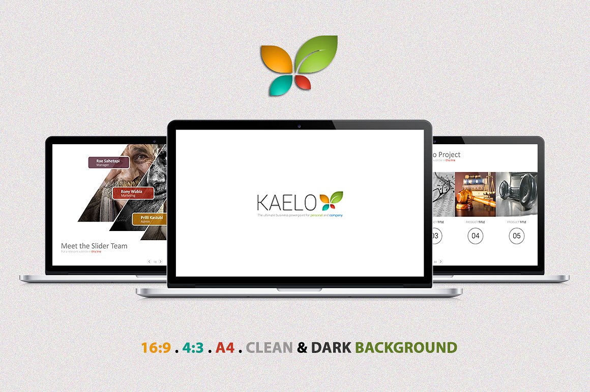 多用途的幻灯片设计模板Kaelo Powerpoint  #