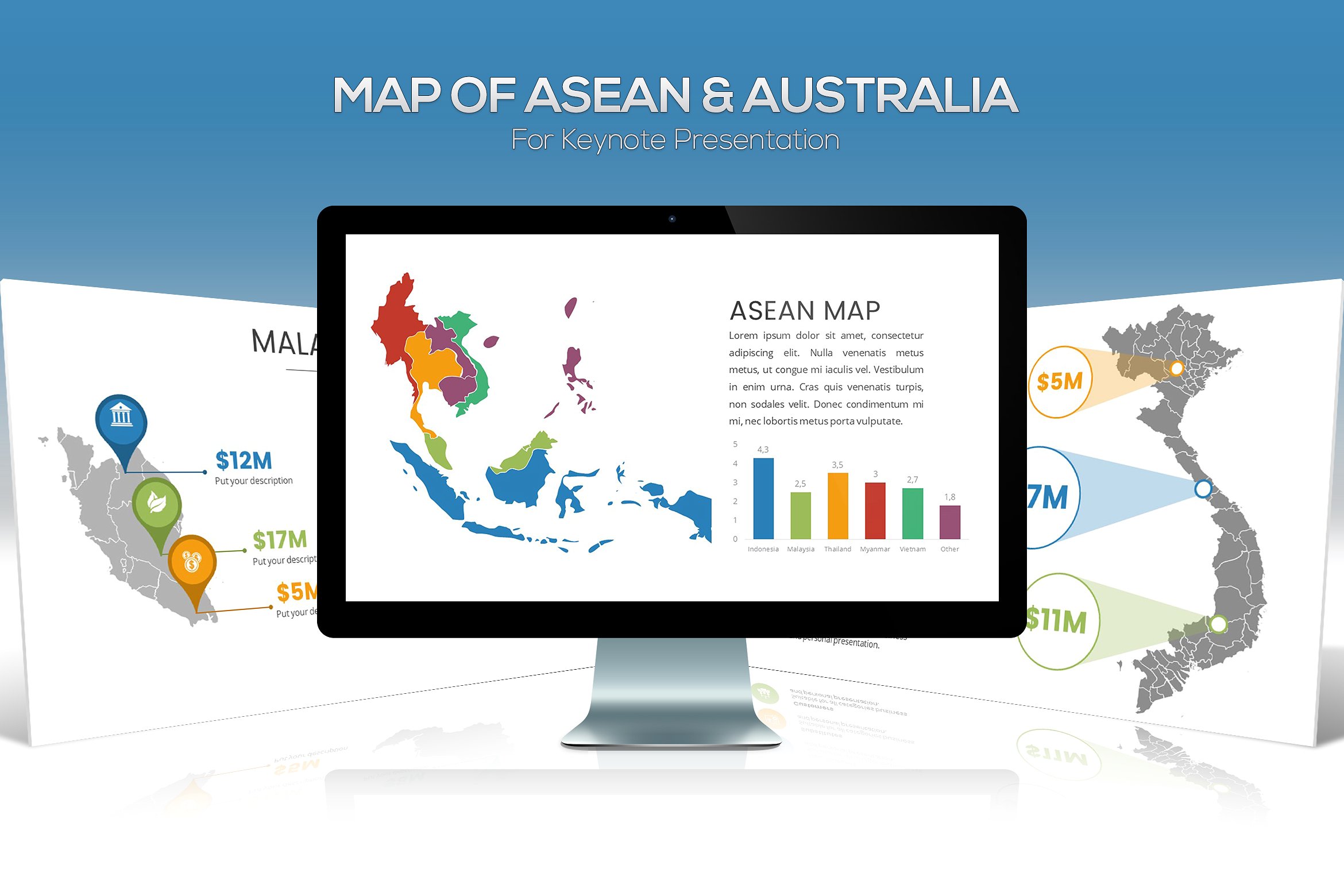 东盟与澳大利亚地图主题Australia_Maps_For_