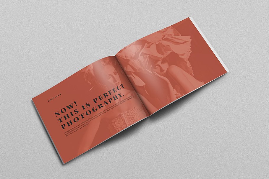 服务和人物介绍画册模板 Portfolio Brochure
