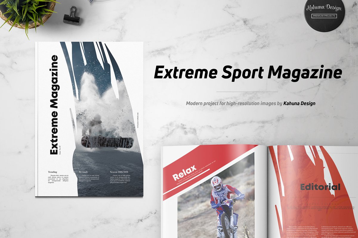 极限运动杂志 extreme sport magazine