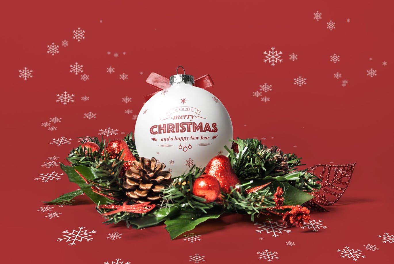 圣诞主题圣诞球素材高分辨高品质场景对象 Christmas