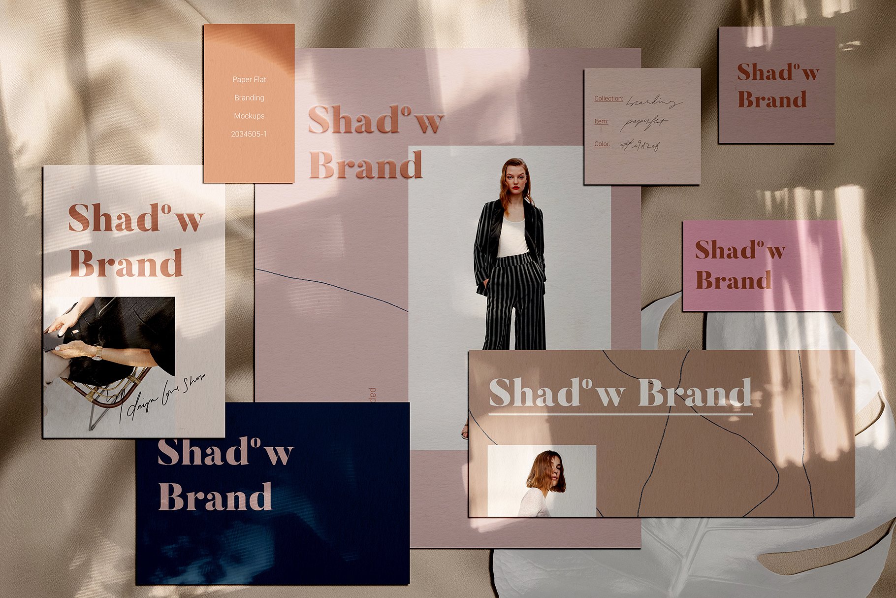 影子品牌纸张模型 Shadow Brand – Paper