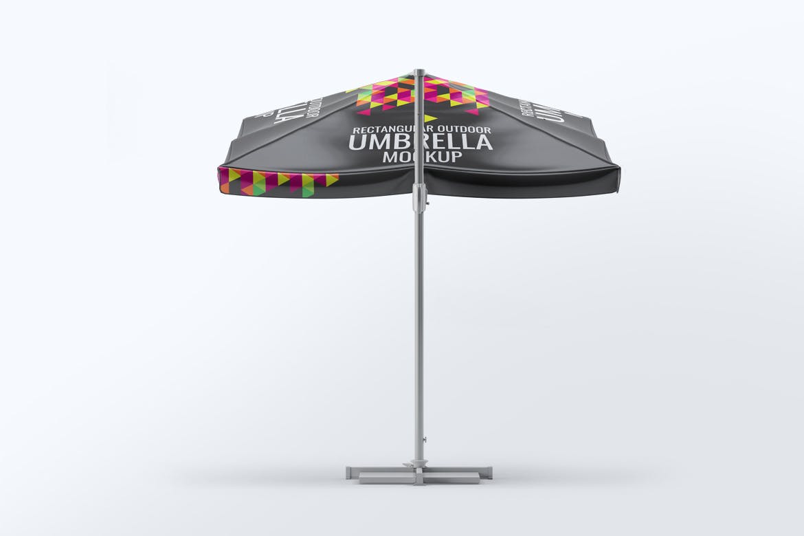矩形户外遮阳扇太阳伞雨伞设计rectangular-outd