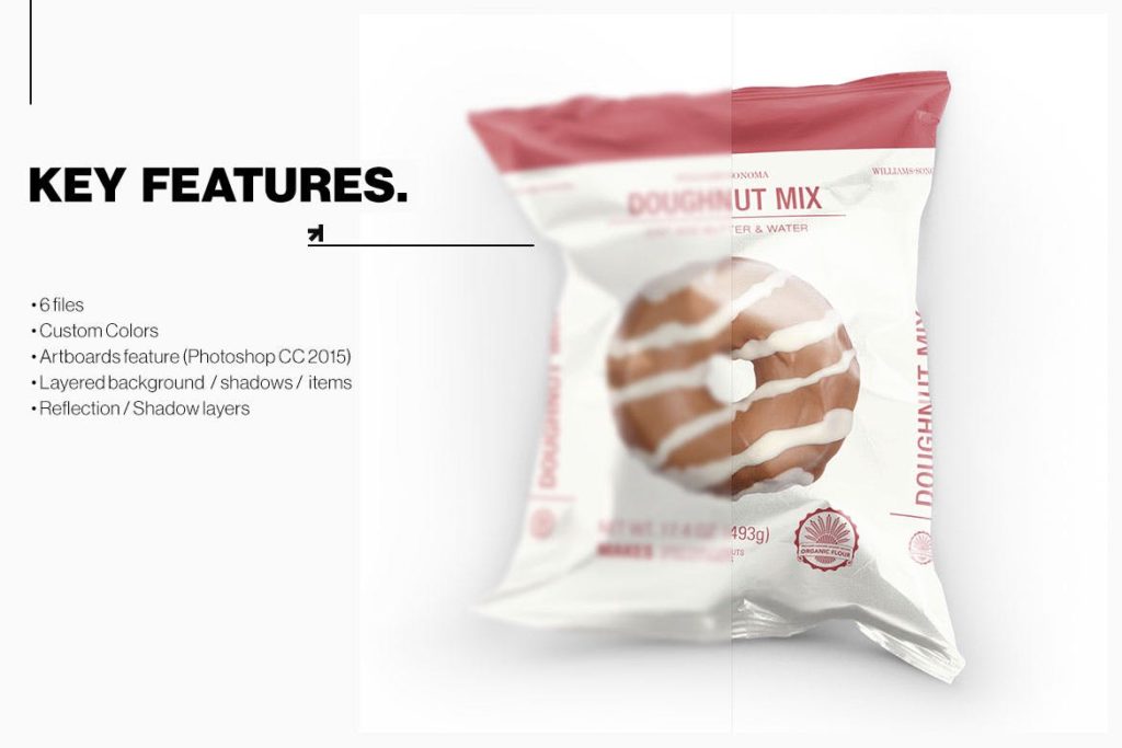 高级高品质面包甜品甜甜圈包装袋Snack Bag Pouch