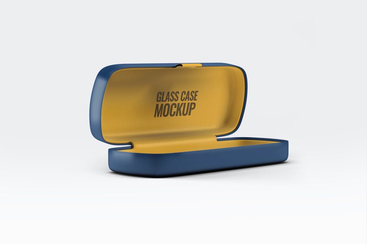 眼镜盒包装设计VI样机展示模型mockups #294122