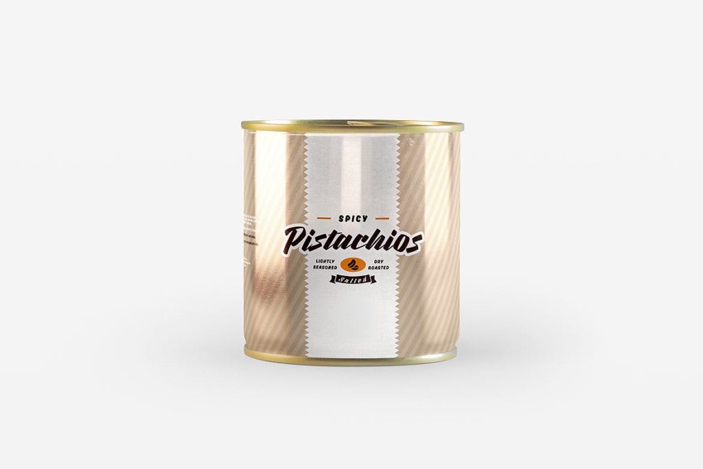 食品饮料锡罐包装高品质智能对象Tin Can Package