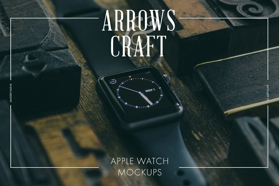 苹果手表样机 Arrows &amp; Cr