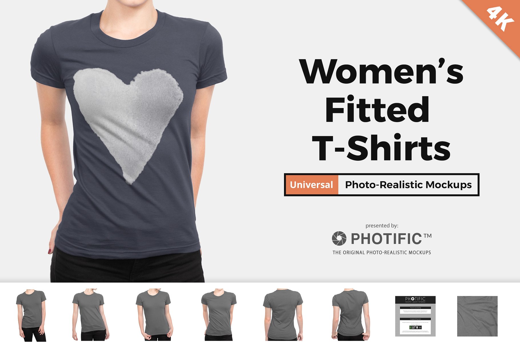 女士T恤纹样设计样机 Women’s T-Shirt App
