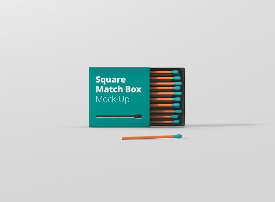 火柴盒子设计高分辨率Square Match Box Moc