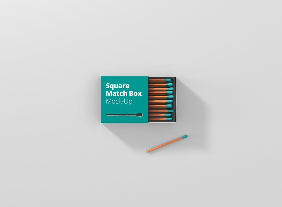 火柴盒子设计高分辨率Square Match Box Moc