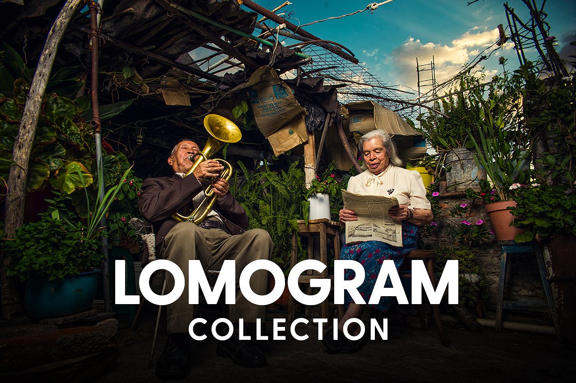 LOMO风格ps素材 Lomogram  Lightroom