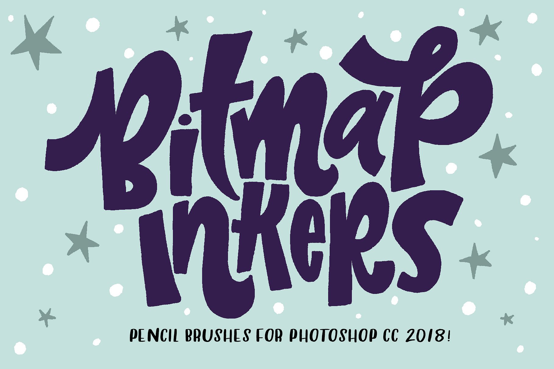 笔刷效果 Bitmap Inkers for PHOTOSH