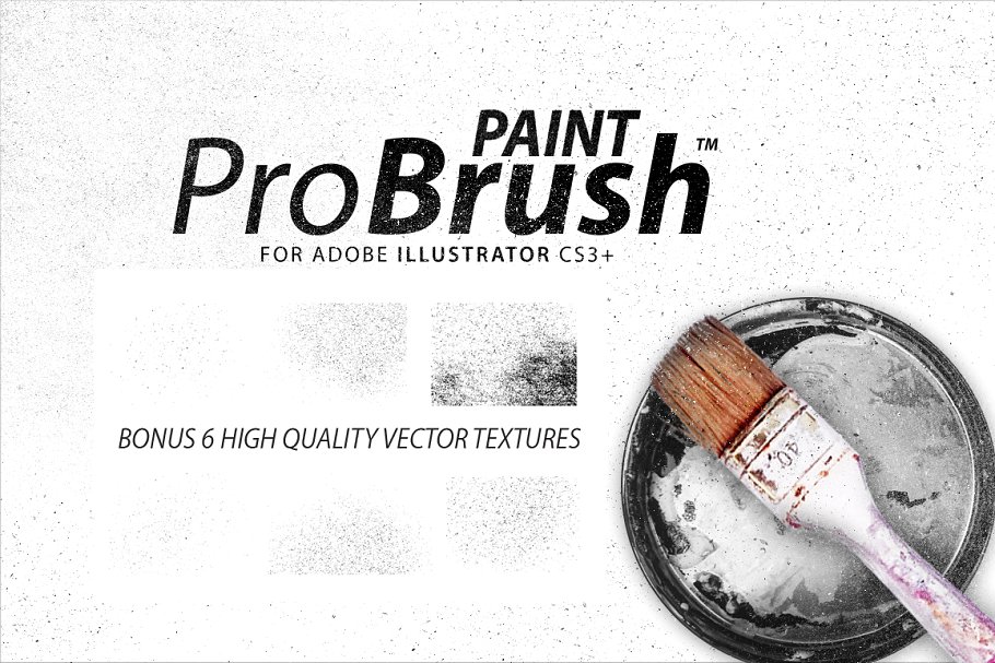 矢量笔刷下载 Paint ProBrush  Bonus T