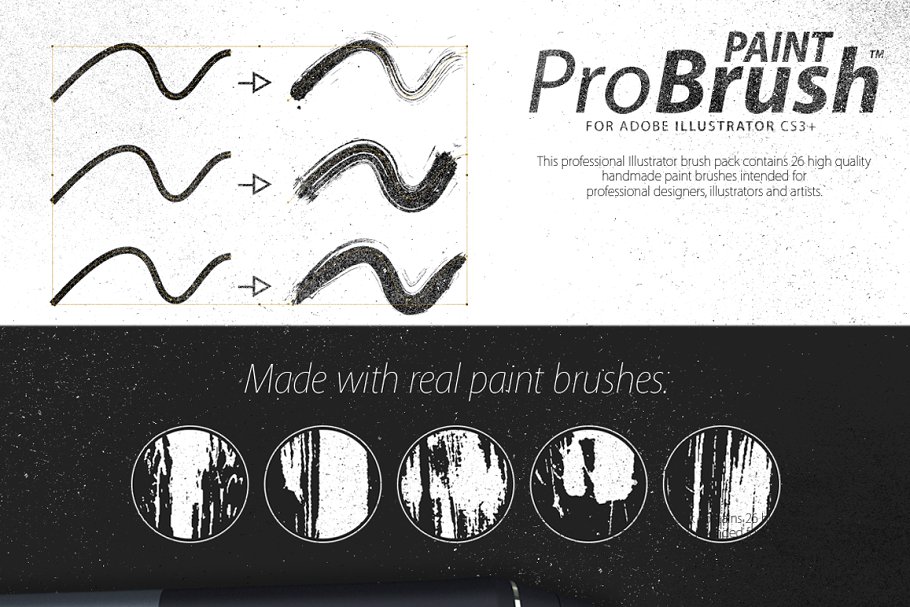 矢量笔刷下载 Paint ProBrush Bonus T