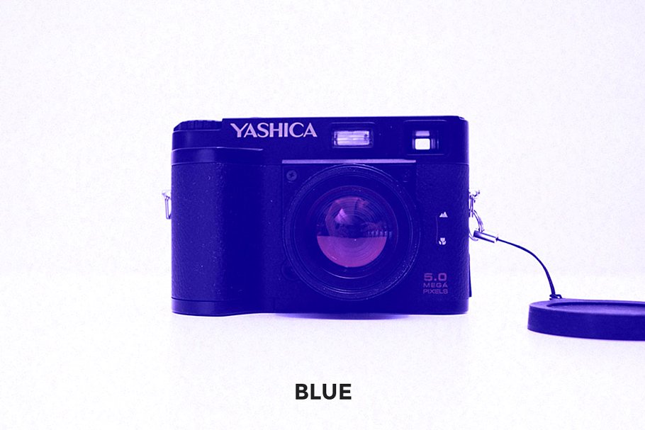 ps特效滤镜动作 Yashica EZ F521 Emula