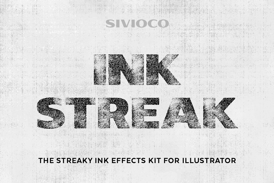 油墨插画动作 Ink Streak – Illustrato