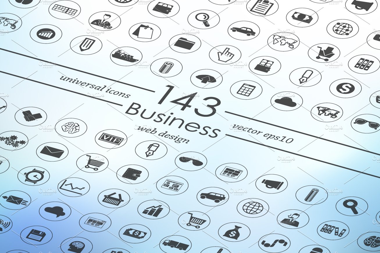 商业图标素材 143 BUSINESS icons #222