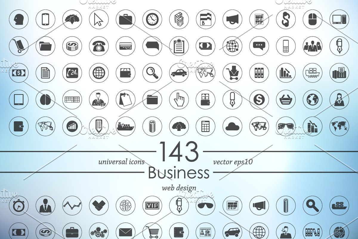 商业图标素材 143 BUSINESS icons #222
