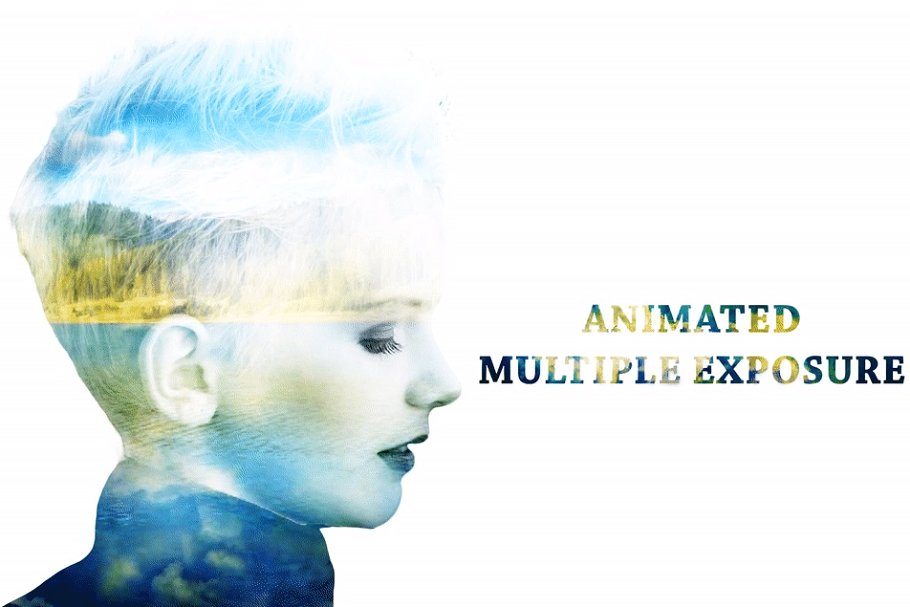 多种曝光的PS动作 Animated Multiple Ex