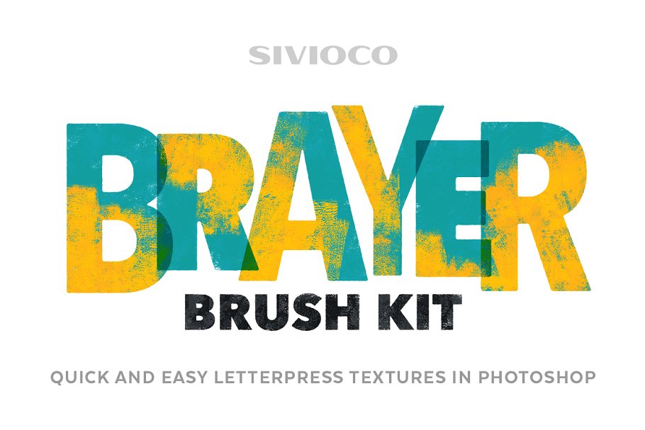 油墨印刷笔刷包 Brayer Brush Kit #1240