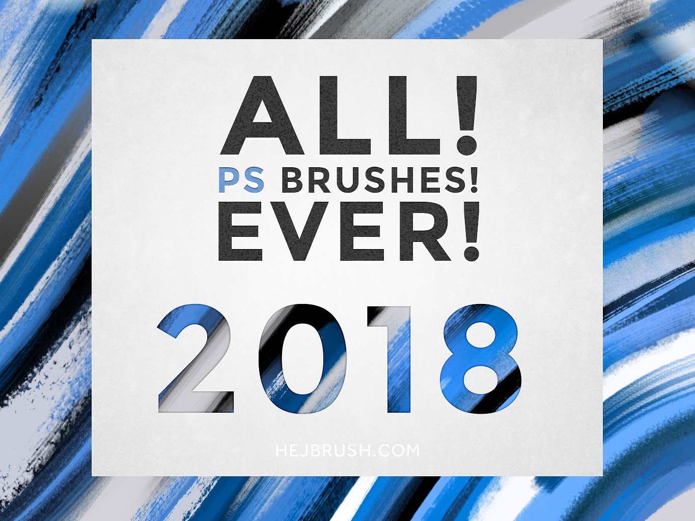 数字描绘喷涂油漆笔刷ALL! PS BRUSHES! EVE