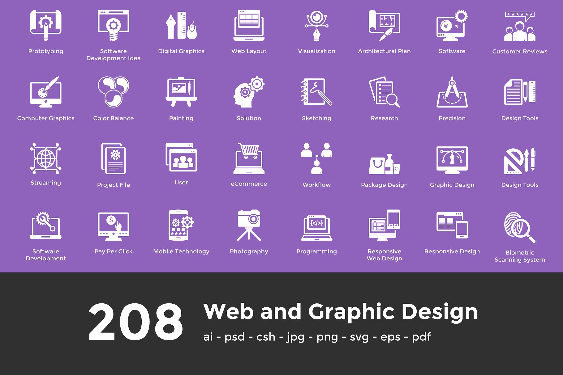 网页和平面设计图标大全 Web and Graphic De