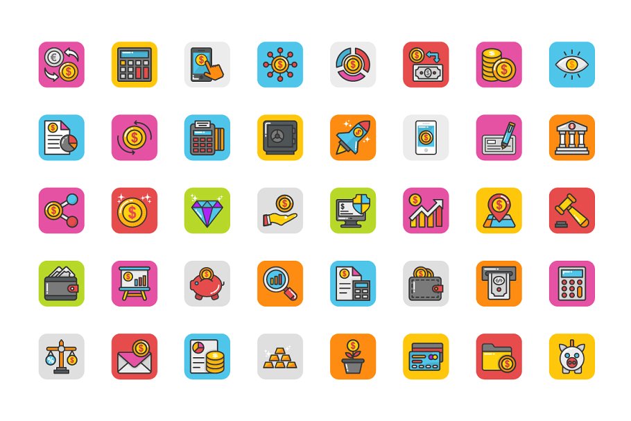 金融矢量图标素材 152 Finance Icons #13