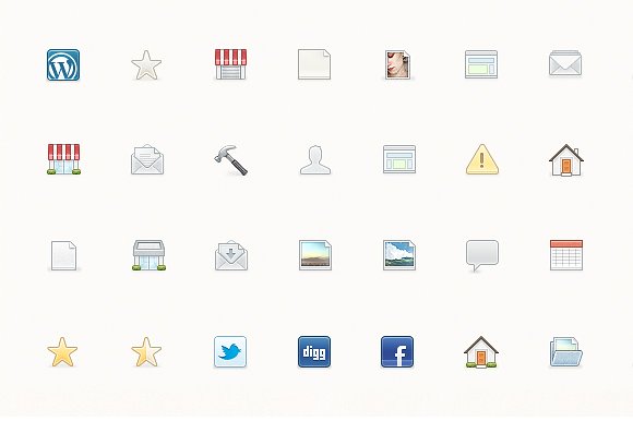 功能矢量图标素材 IconJar. 353 Icons #1