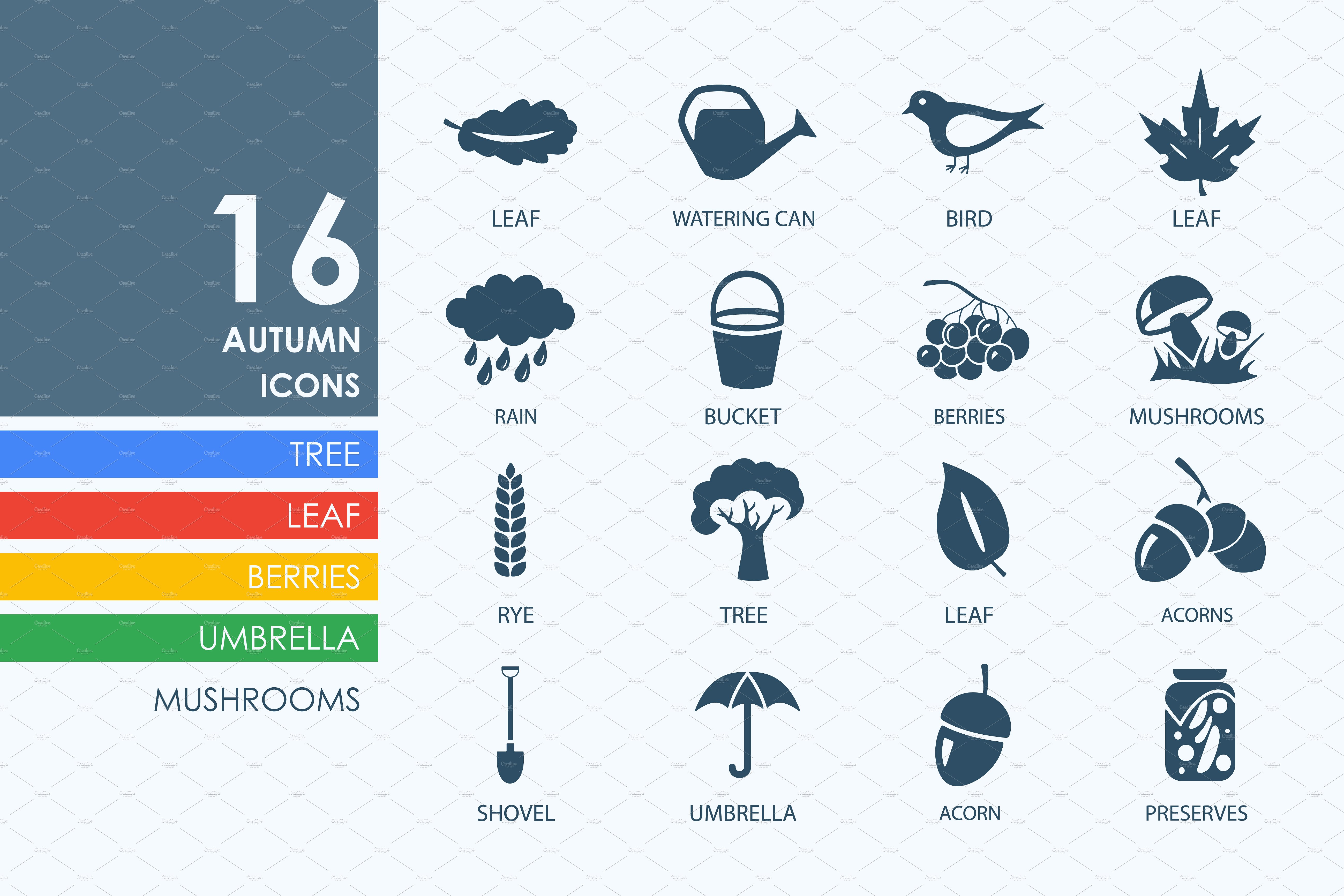 16个秋天图标 16 Autumn icons #91160