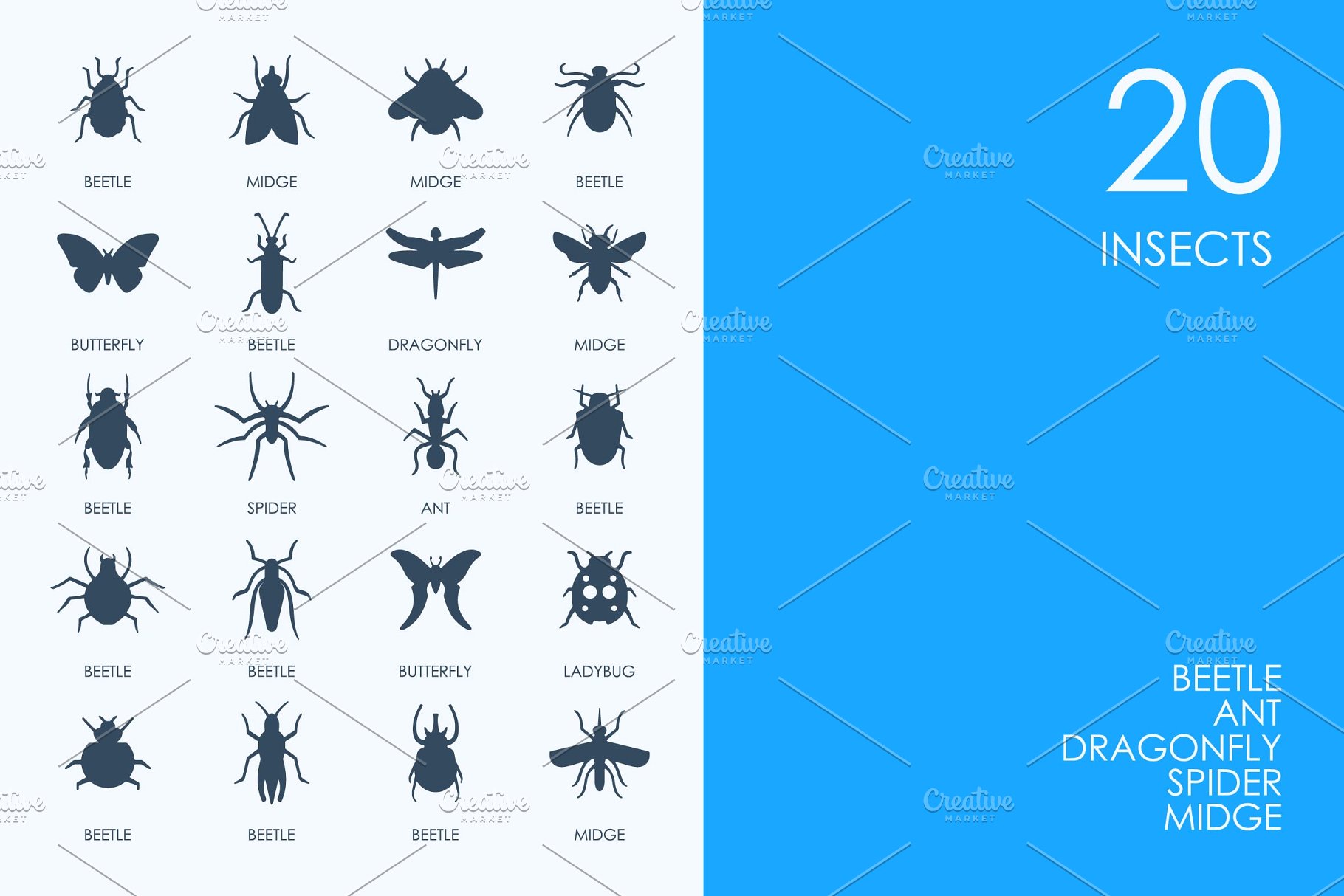 昆虫图标 Insects icons #91516