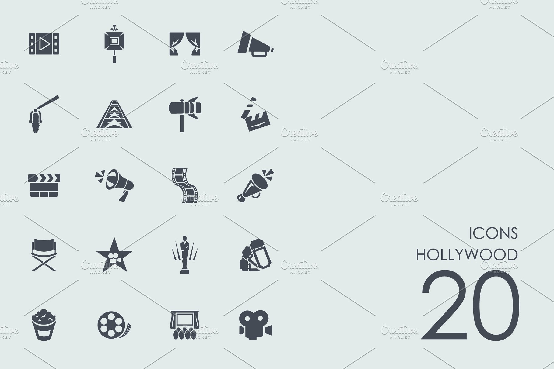 好莱坞电影主题图标 Hollywood icons #921