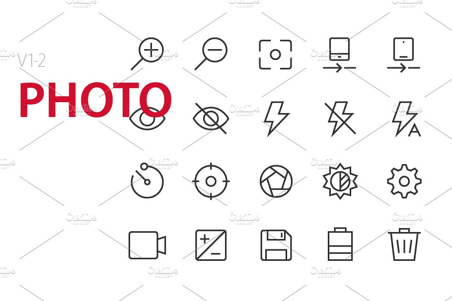 照相类应用图标 40 Photo UI icons #917