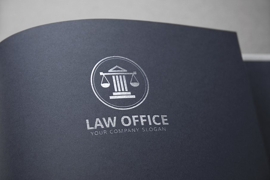 律师事务所主题logo模板 Law Office #8901