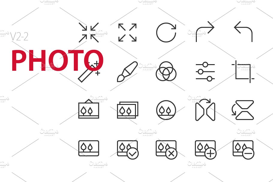 照相类应用图标 40 Photo UI icons #917